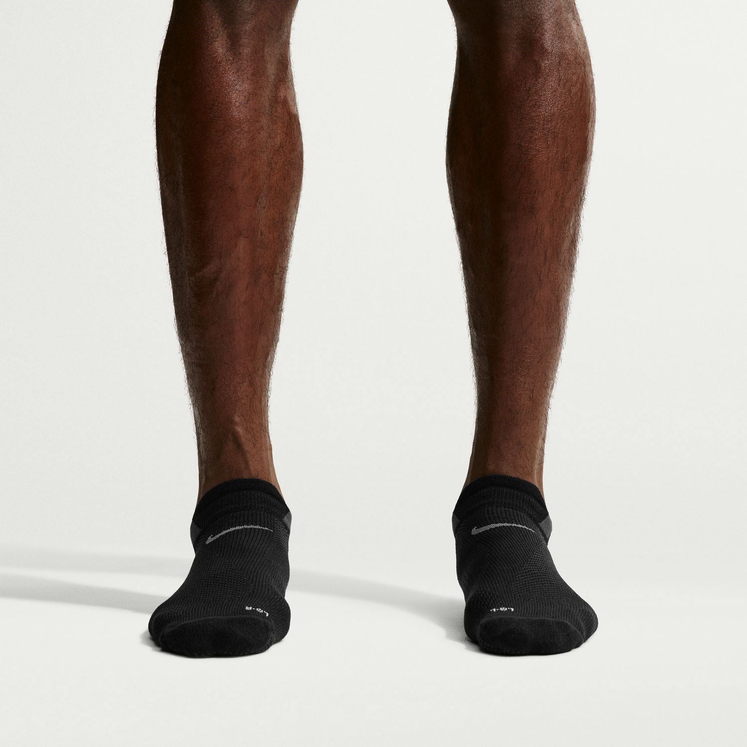 Nike Lightweight No Show Unisex Running Socks - Black/Dark Smoke Grey/Smoke Grey - image 5