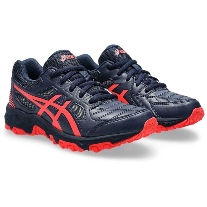 Asics Gel Trigger 12 TX GS - Kids Cross Training Shoes - Midnight/Flash Red