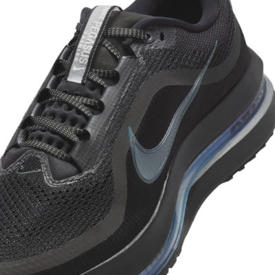 Nike Pegasus Premium - Mens Running Shoes - Black/Black/Metallic Silver