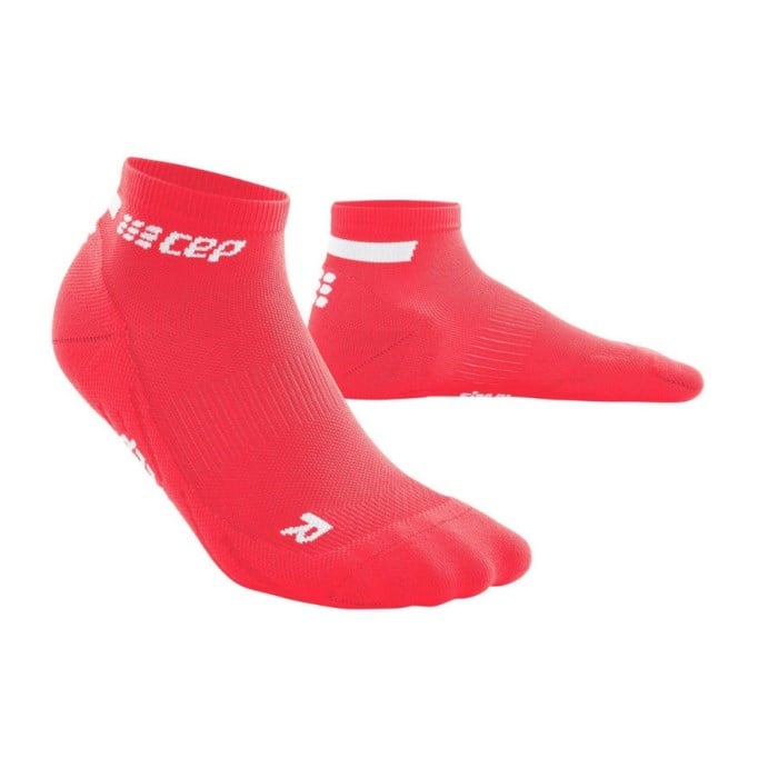 CEP The Run Low Cut v4 Womens Running Socks - Pink