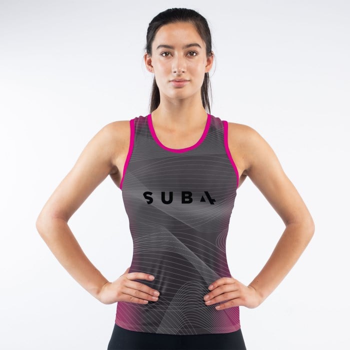 SUB4 Drylyte Pro Womens Racerback Singlet