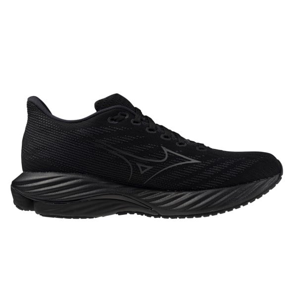 Mizuno Wave Rider 28 - Womens Running Shoes - Black/Quiet Shade/Ebony