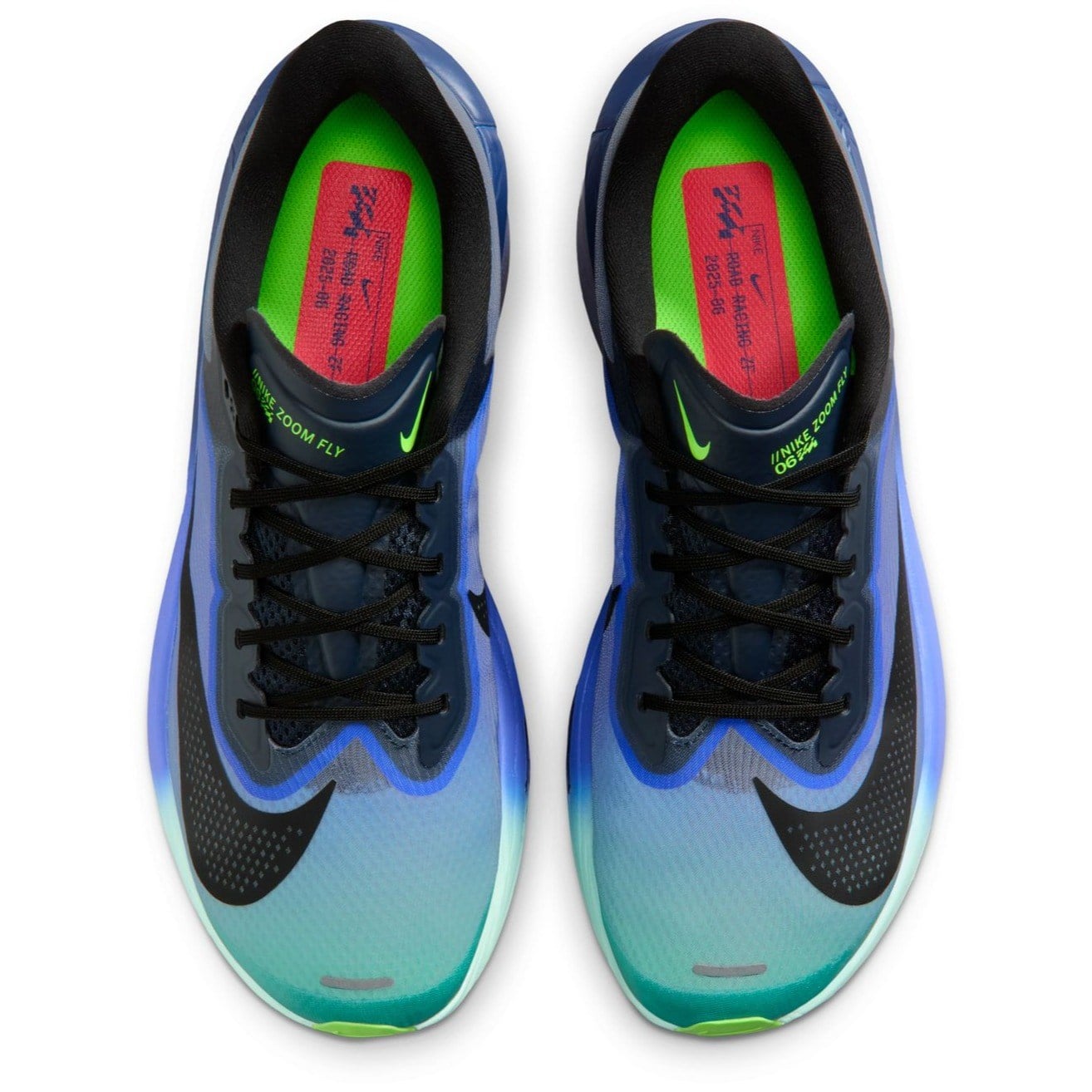 Nike Zoom Fly 6 - Mens Running Shoes - Dark Obsidian/Black/Racer Blue