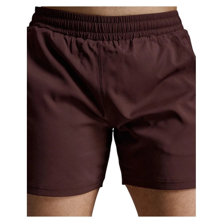 2XU Aero 5 Inch Mens Running Shorts - Bark/Black Reflective - image 5
