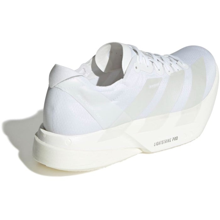 adidas Adizero Adios Pro 4 - Womens Racing Shoes - Cloud White/Zero Metallic/Crystal White