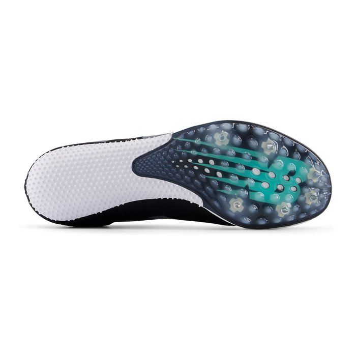 New Balance SD 100v5 - Mens Track Sprint Spikes - Black/Cyber Jade