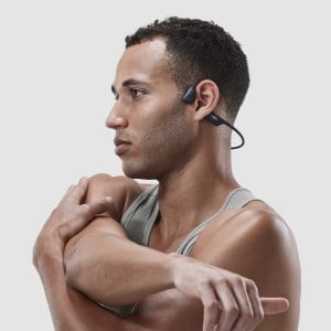 Shokz OpenRun PRO Wireless Bluetooth Bone Conduction Headphones - Black