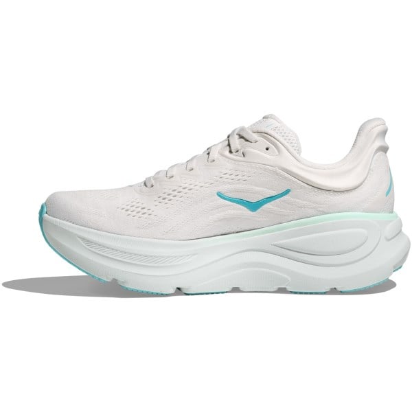 Hoka Bondi 9 - Womens Running Shoes - Frost/Cielo Blue