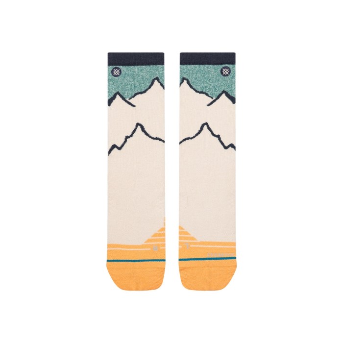 Stance Run Light Unisex Crew Socks - Peaking Hike Tan