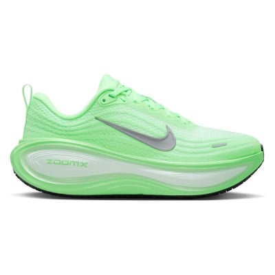 Nike Vomero Plus - Womens Running Shoes - White/Metallic Silver/Illusion Green