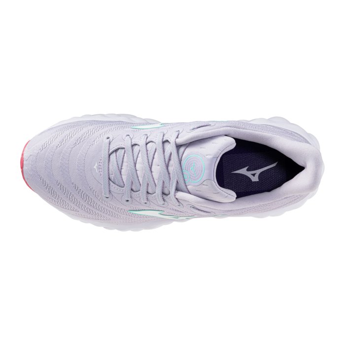 Mizuno Wave Sky 8 - Womens Running Shoes - Thistle/White/Camellia Rose