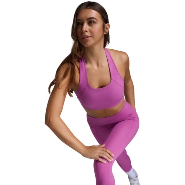2XU Womens Form Racerback Medium Impact Bra - Hyper Violet/Hyper Violet
