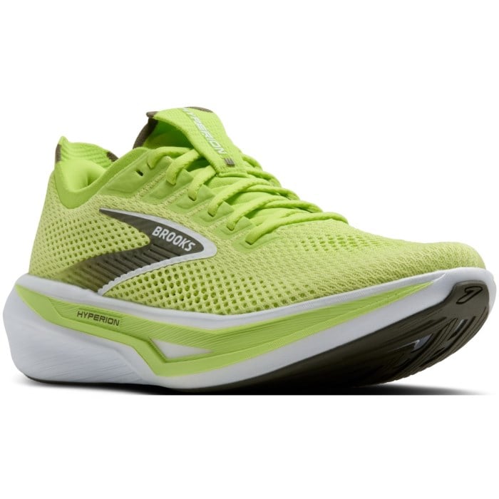 Brooks Hyperion 3 - Mens Running Shoes - Sunny Lime/Olive/White