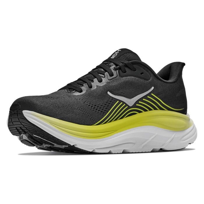 Hoka Clifton 11 - Mens Running Shoes - Black/Cosmic Grey - image 3