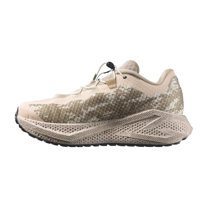 Salomon Aero Glide 4 GRVL - Womens Running Shoes - Tapioca/Desert Tan/Burbo - image 2