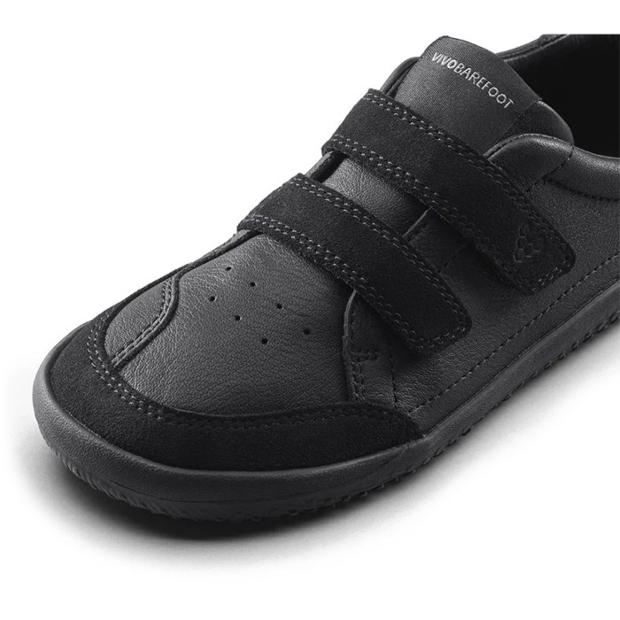 Vivobarefoot Gobi Sneaker School PS - Kids School Shoes - Obsidian