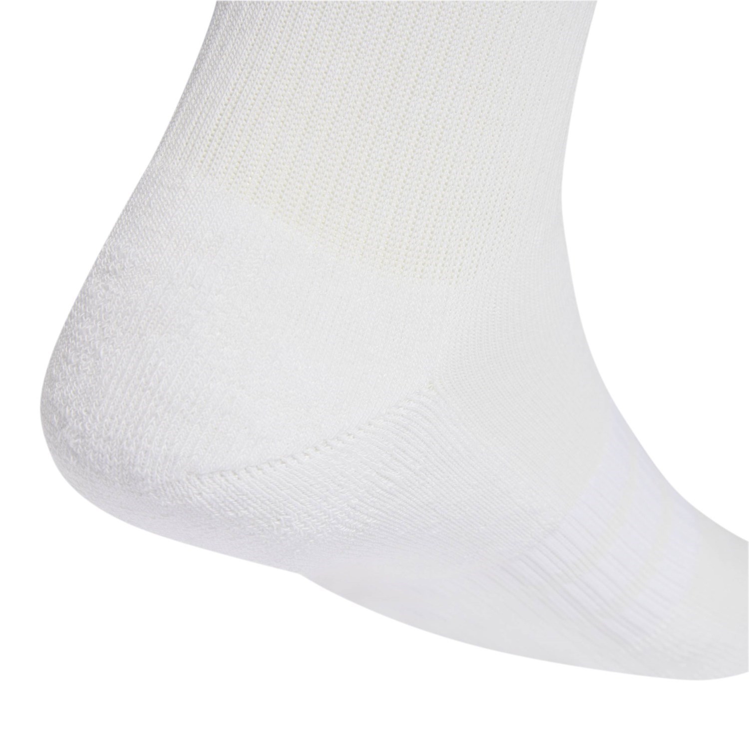 adidas Cushioned Sportswear Unisex Crew Socks - 3 Pack - White/White/Black - image 4