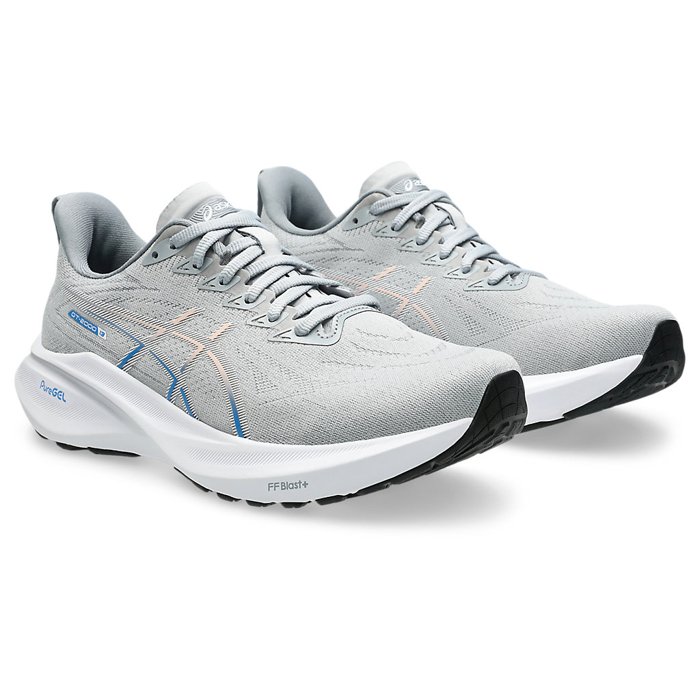 Asics GT-2000 13 - Womens Running Shoes - Piedmont Grey/White