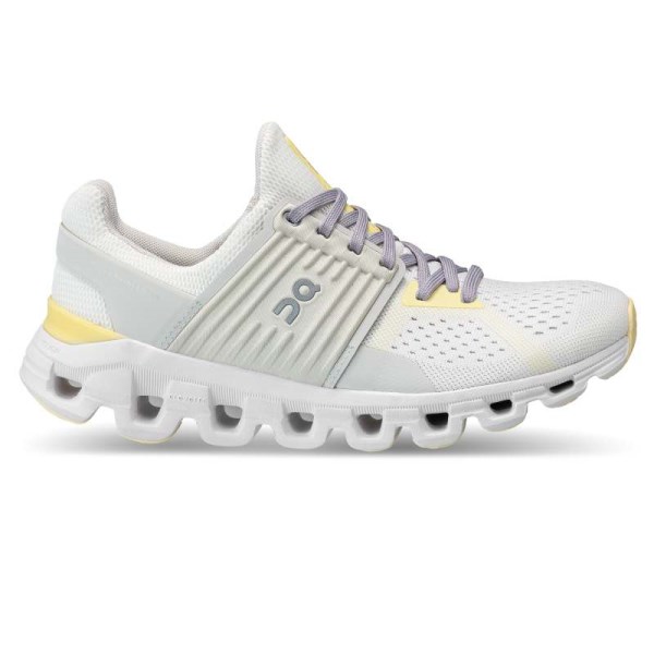 On Cloudswift 2 - Womens Running Shoes - White/Limelight