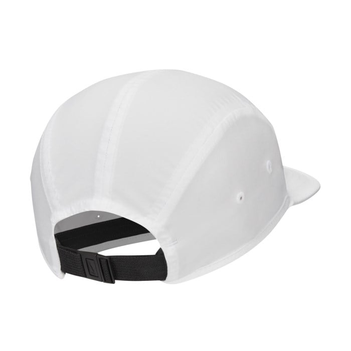 Nike Fly Dri-FIT Unstructured Swoosh Cap - White/Anthracite/Black