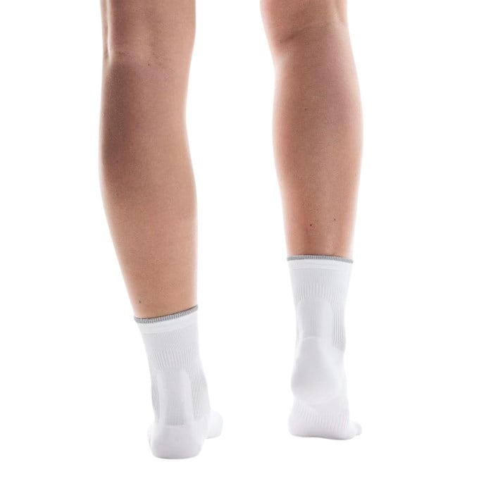 On Unisex Elite Run Sock Mid - White/Ivory - image 3