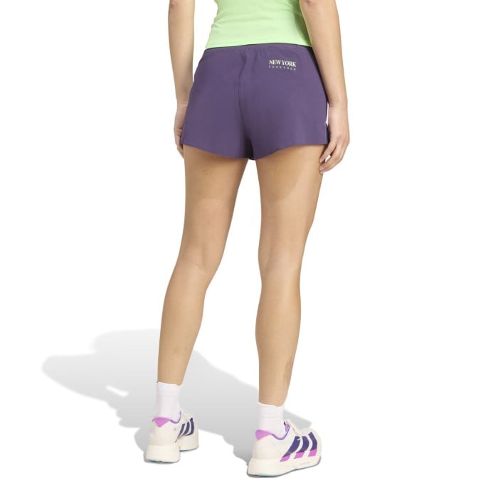 adidas Adizero NYC Run Womens 2 Inch Shorts - Aurora Plum