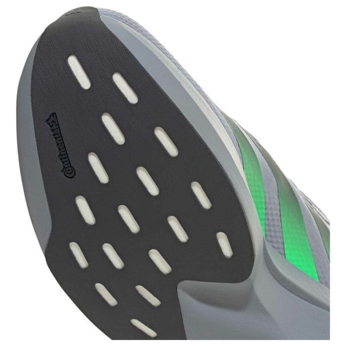 adidas Adizero Evo SL Woven - Mens Running Shoes - Grey/Screaming Green/Carbon
