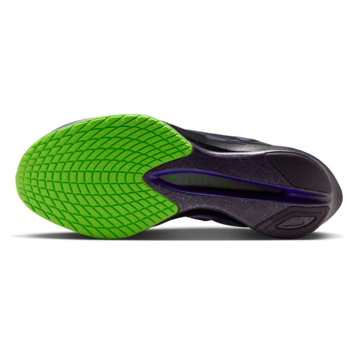 Nike ZoomX Vaporfly 4 - Womens Racing Shoes - Dark Obsidian/Black/Purple Dynasty