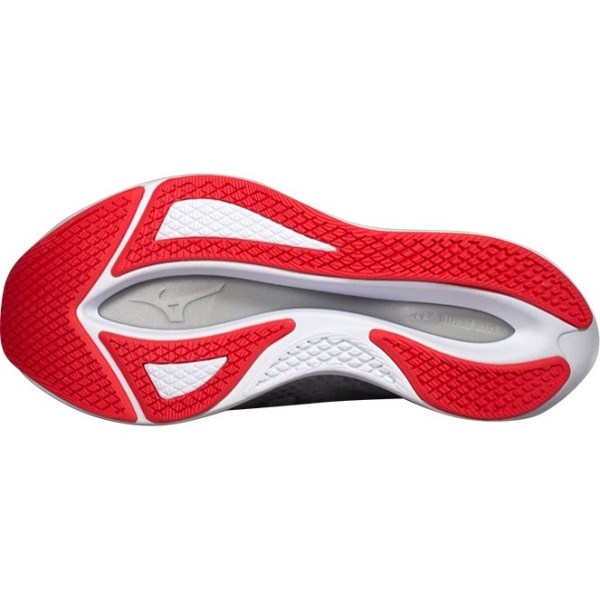 Mizuno Wave Rebellion Flash 2 - Mens Running Shoes - White/Black/Harbor Mist