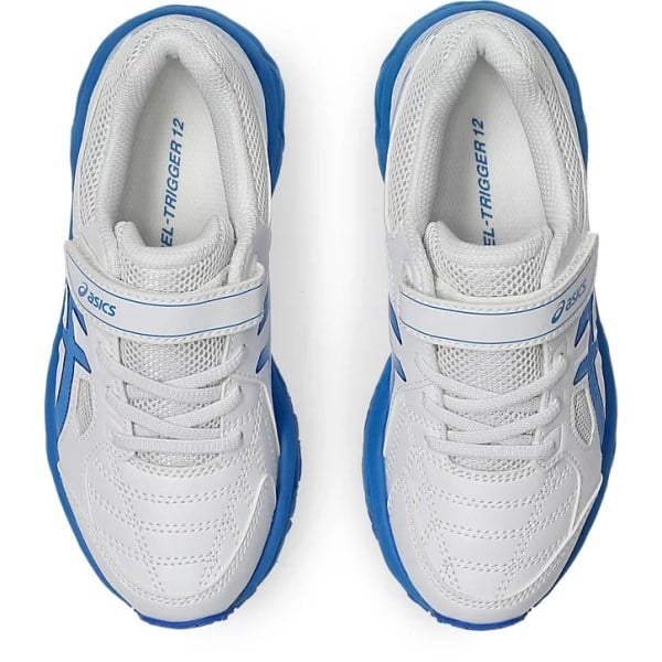 Asics Gel Trigger 12 TX PS - Kids Cross Training Shoes - White/Blue Coast