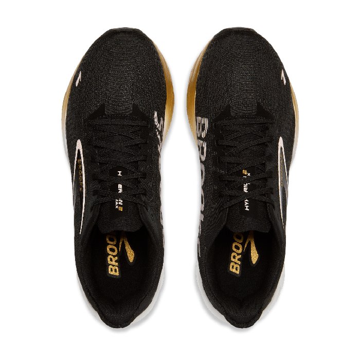 Brooks Hyperion Max 2 - Womens Running Shoes - Black/Gold/Pink