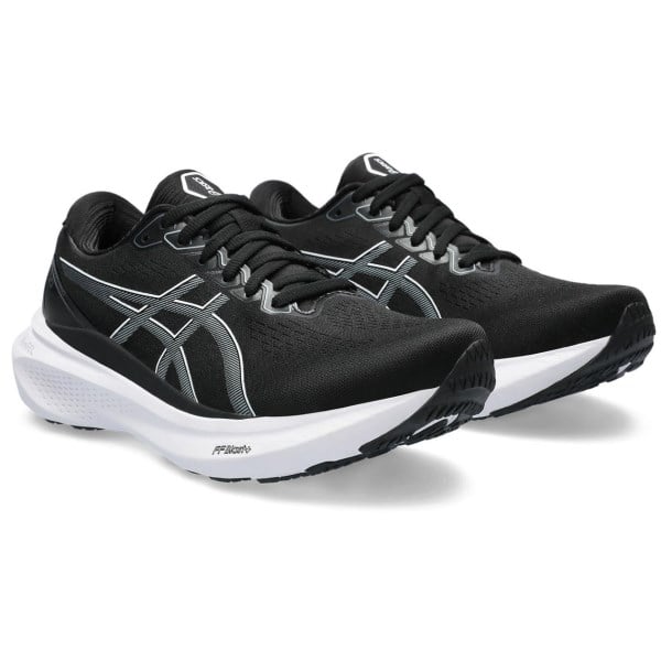 Asics Gel Kayano 30 - Womens Running Shoes - Black/Sheet Rock