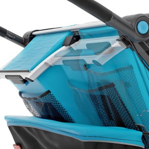 Thule Chariot Sport 2 - Multi-Sport Bike Trailer - Double Seat - Blue/Black