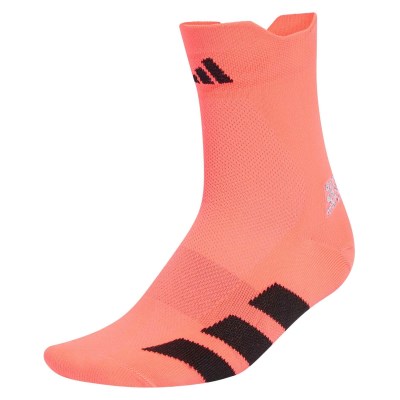 adidas Adizero Running Quarter Sock - Solar Turbo/Black