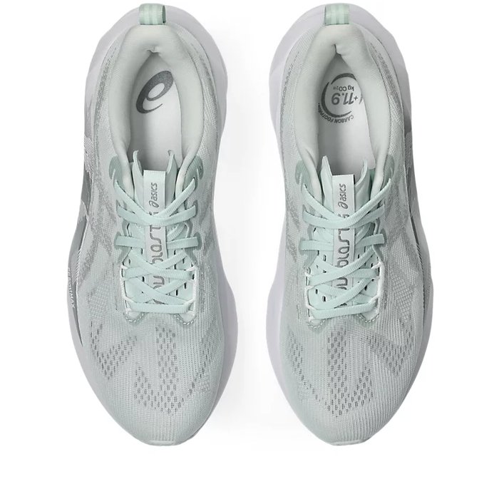 Asics NovaBlast 5 Surihaku - Mens Running Shoes - Pure Aqua/Seal Grey
