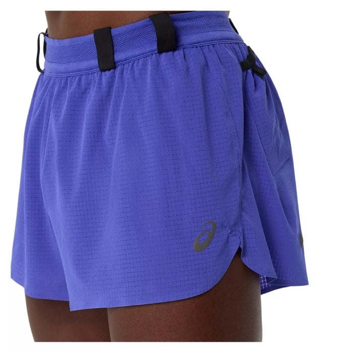 Asics MetaRun Mens Split Running Shorts - Cobalt Burst