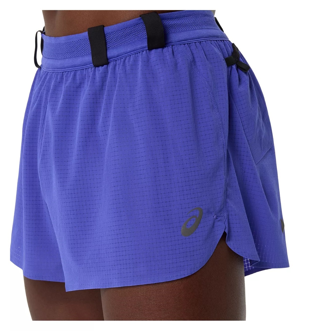 Asics MetaRun Mens Split Running Shorts - Cobalt Burst