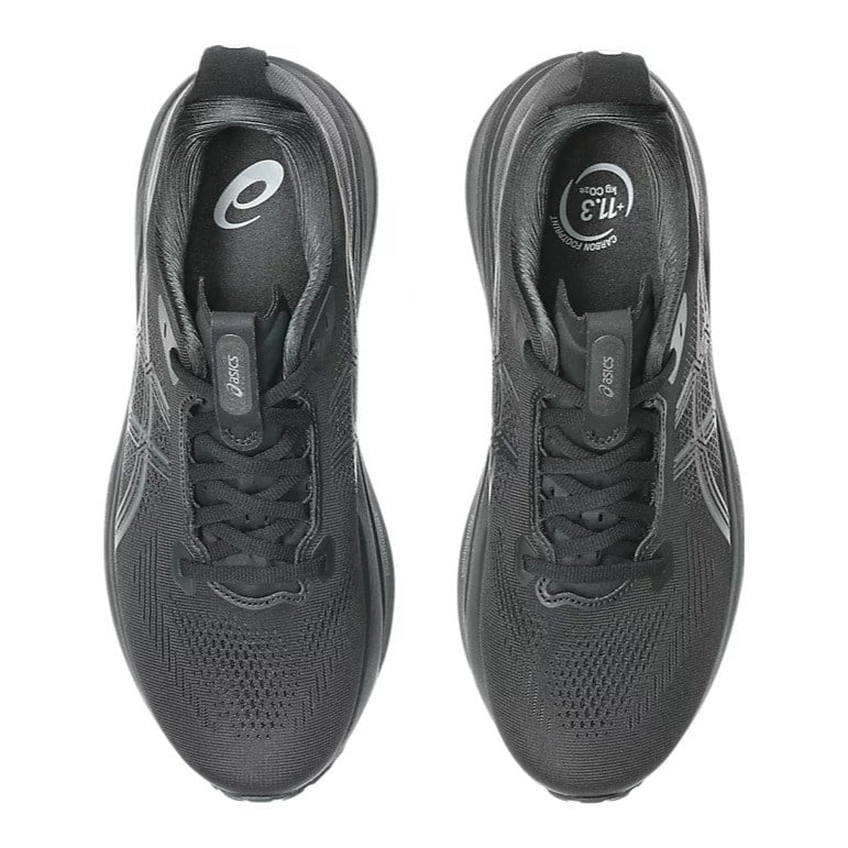 Asics Gel Kayano 33 - Mens Running Shoes - Black/Black - image 3