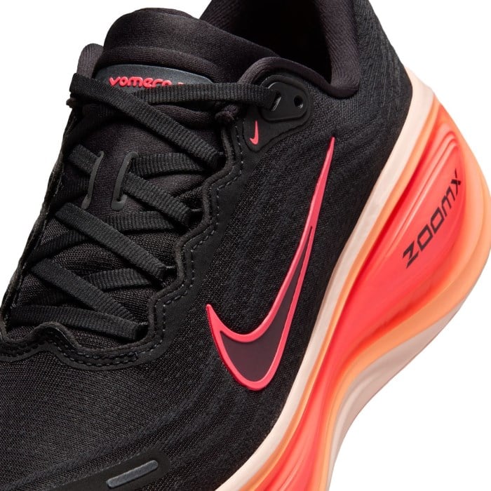 Nike Vomero Plus - Womens Running Shoes - Black/Hot Lava/Washed Coral/Bright Mango