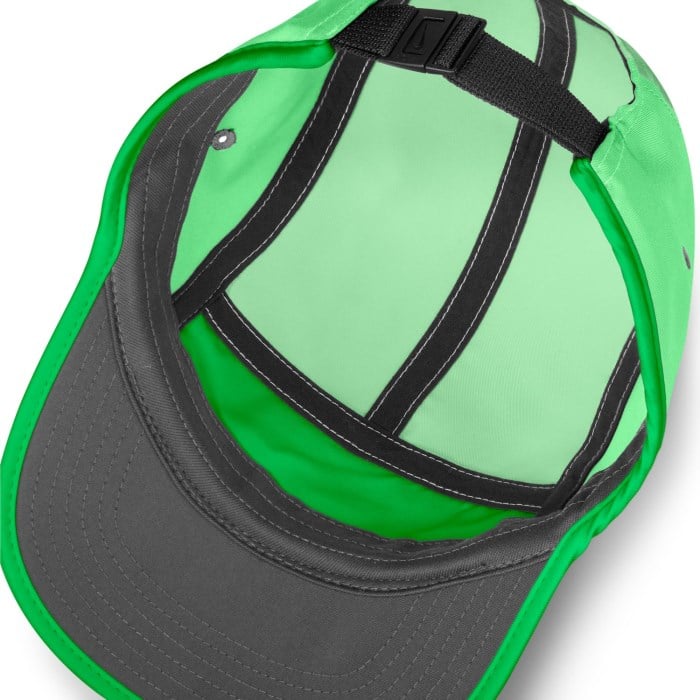 Nike Fly Dri-FIT Unstructured Swoosh Cap - Cucumber Calm/Green Spark/Midnight Navy - image 3