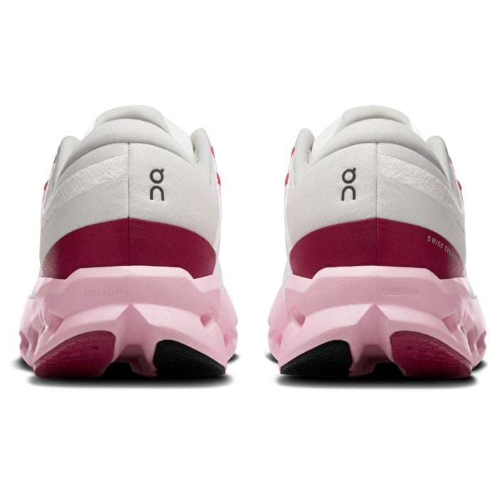 On Cloudsurfer 2 - Womens Running Shoes - Ivory/Peony