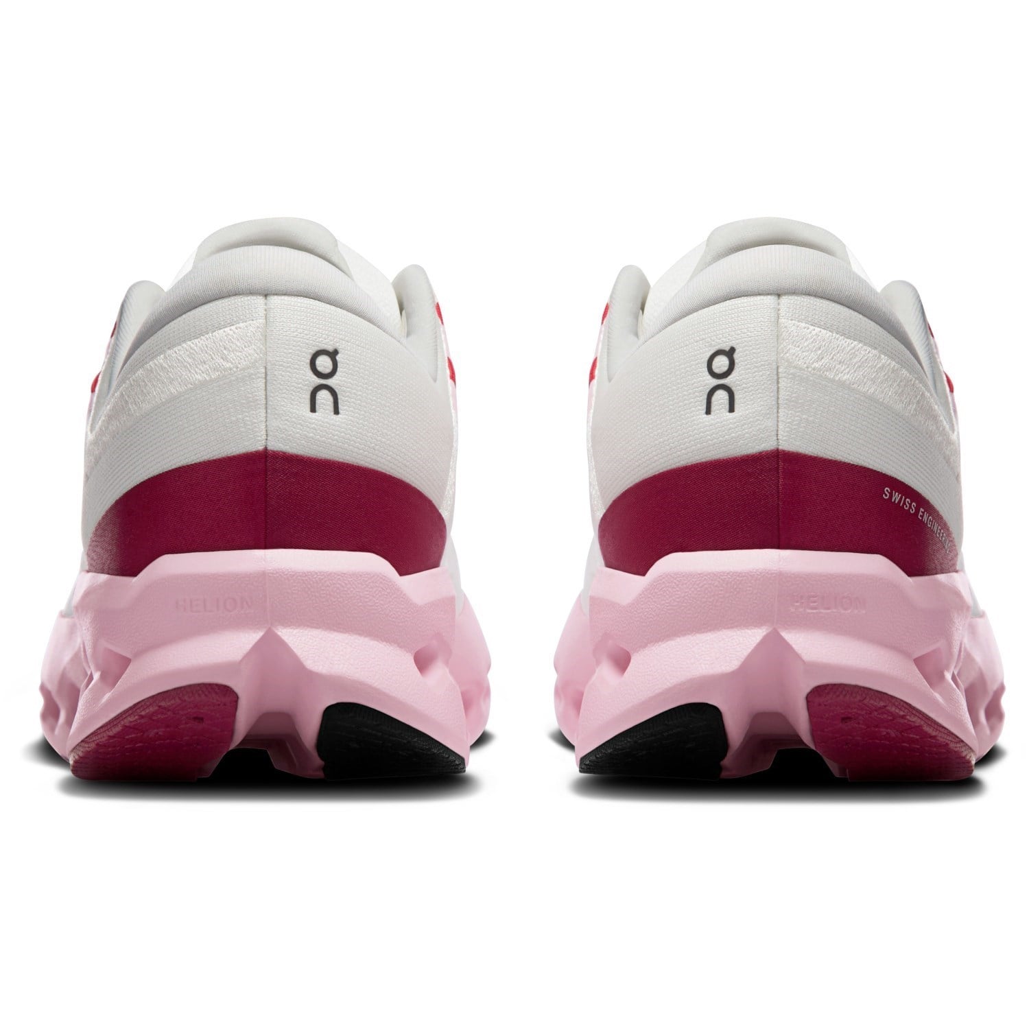 On Cloudsurfer 2 - Womens Running Shoes - Ivory/Peony