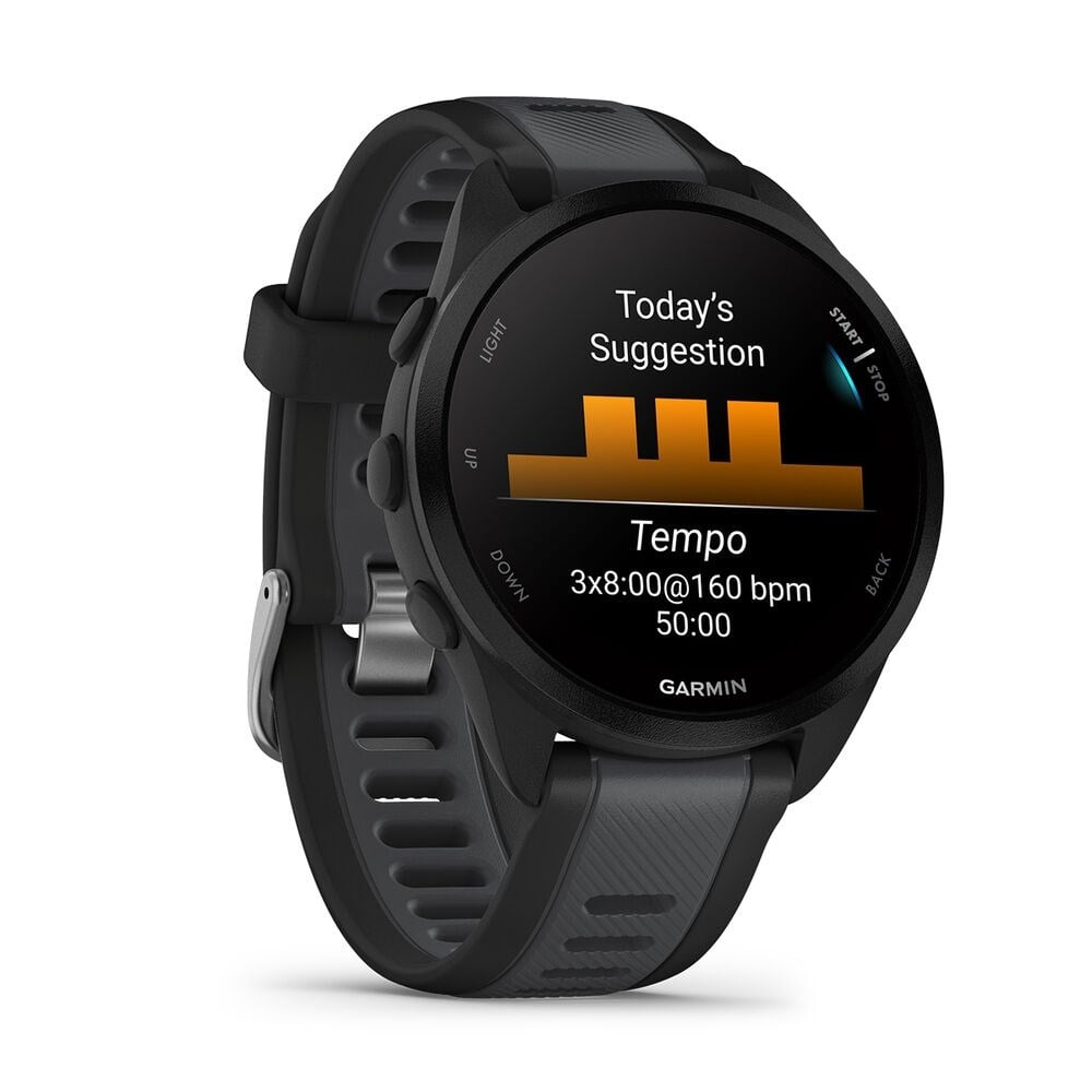 Garmin Forerunner 165 + Music - Black/Slate Grey