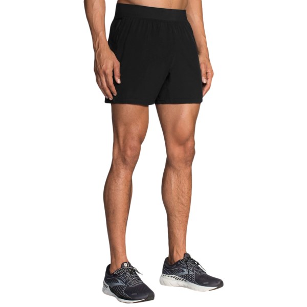 Brooks Sherpa 5 Inch Mens Running Shorts - Black