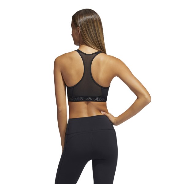 Adidas Don't Rest Badge Of Sport Womens Sports Bra - Black/White