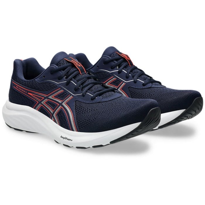 Asics Contend 9 - Mens Running Shoes - Midnight/Flash Red