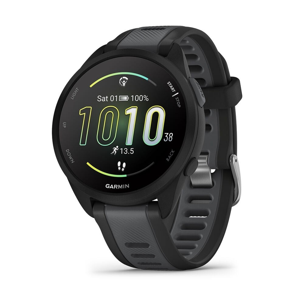Garmin Forerunner 165 + Music - Black/Slate Grey