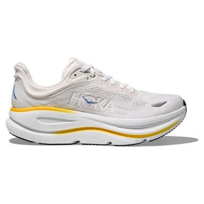 Hoka Bondi 9 - Mens Running Shoes - White/Grout