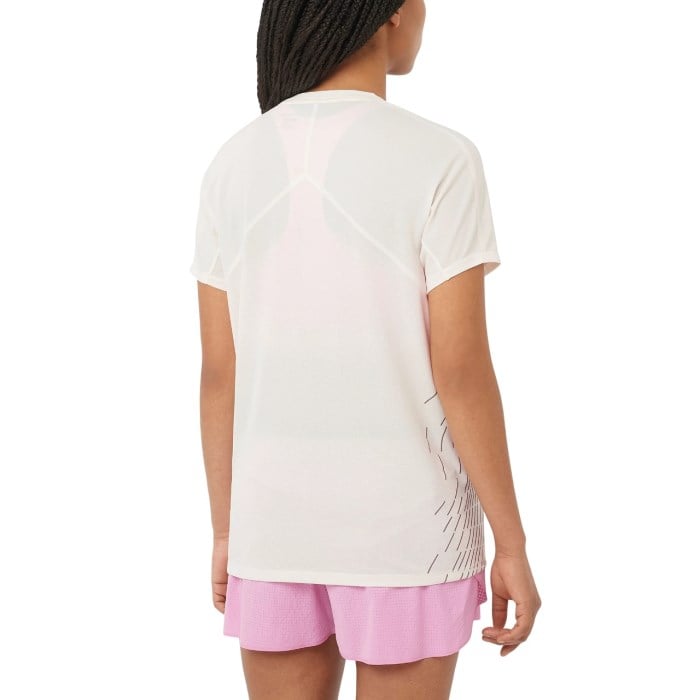 Salomon Sense Aero Womens Graphic T-Shirt - Whisper White