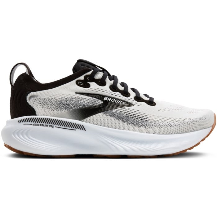 Brooks Adrenaline GTS 25 - Womens Running Shoes - White/Black/White